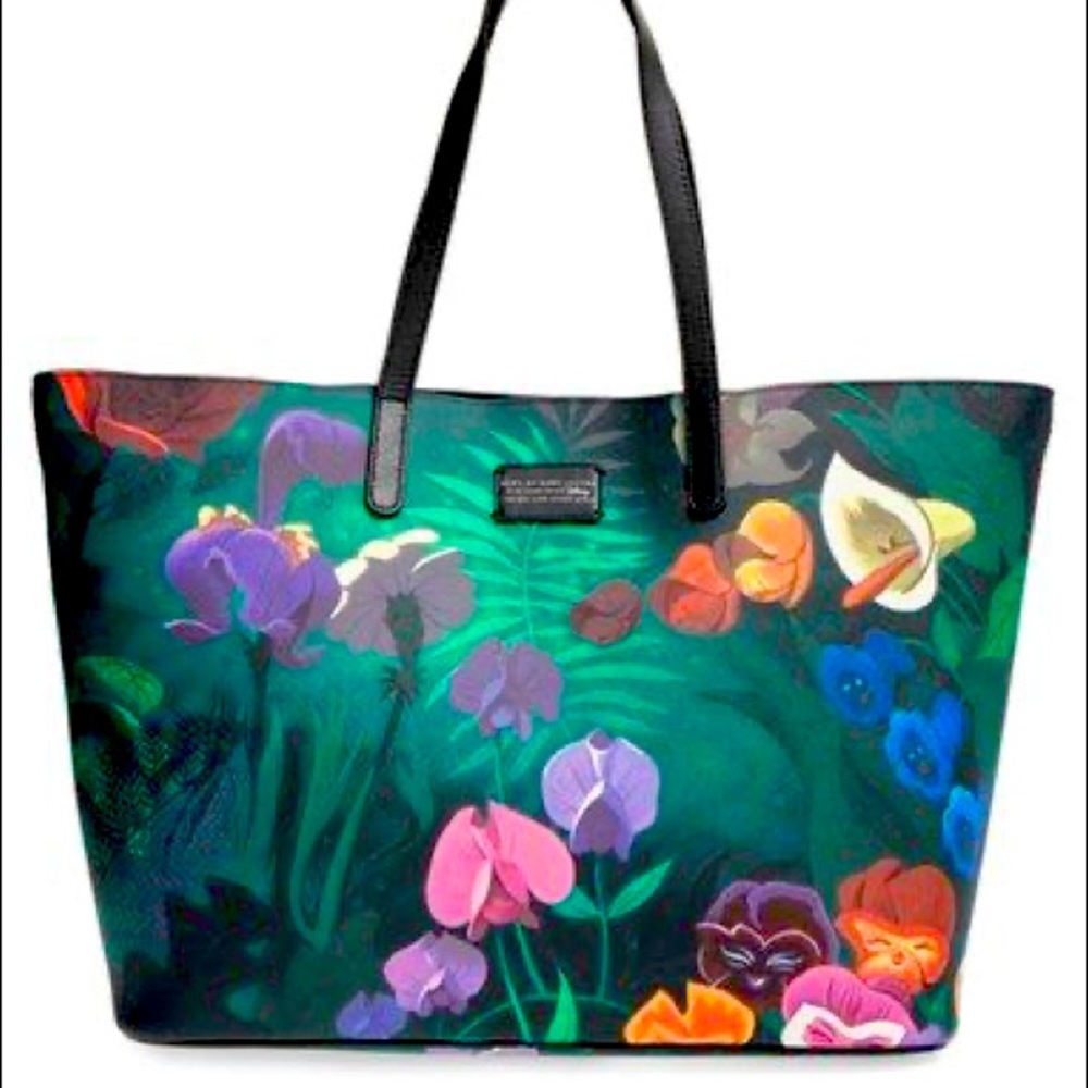 MARC JACOBS large **rare** Alice in Wonderland tote with small interior bag